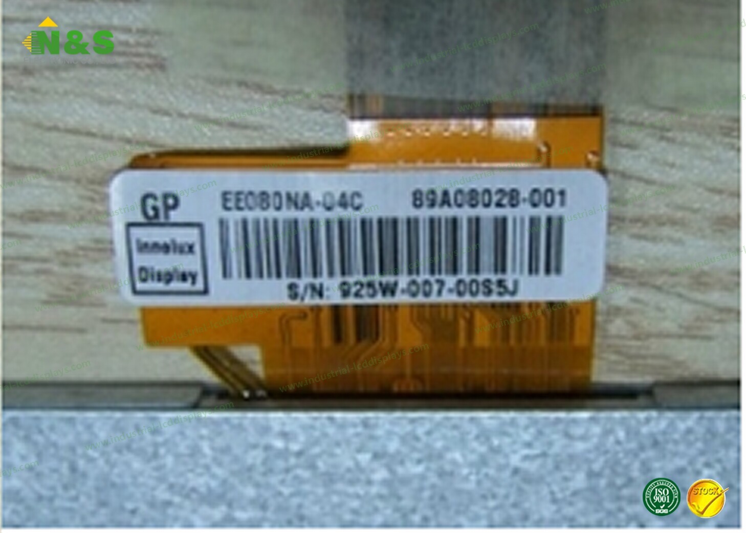 Glare Chimei Lcd Monitor EE080NA-04C TFT LCD Panel Hard Coating