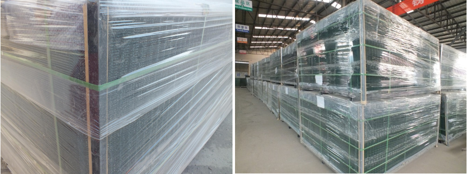 358 Burglar Fence Black Welded Wire Mesh Fencing Panels High Security