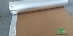 Wholesale 100% Laminate Flooring Eco Cork Underlayment 3mm 220kg/cbm For Flooring Heating System from china suppliers