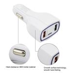 Type C Fast 3 Port USB Car Charger 35W QC3.0 3.1A