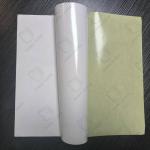Hot Glue Self Adhesive Label Paper OEM Semi Glossy Adhesive Sticker Paper