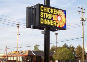 Wholesale SMD3535 Full Color Outdoor Advertisement LED Display IP65 320*160mm 3-5 Years Warranty from china suppliers