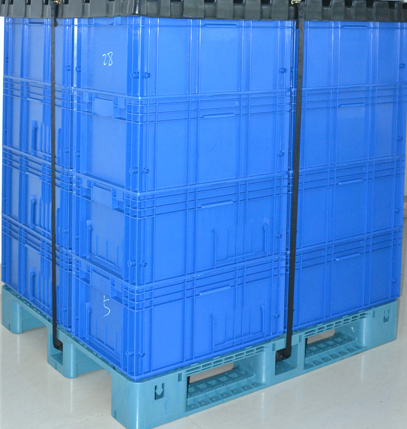Recyclable Blue Plastic Crates Injection Mold for Customer Requirements