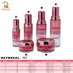 30g 50g 30ml 45ml 120ml 160ml Electroplated Pink Gradient Glass Lotion Bottle