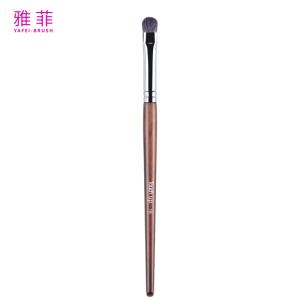 Wholesale TOUCH UP 18 Custom LOGO Crease Smudge Eyeshadow Eyelash Eyebrow Makeup Brush Wooden Handle from china suppliers