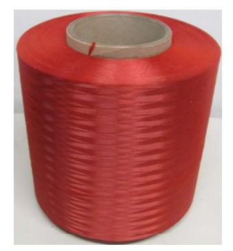 Ripcord Polyester Twist 3000D Red FDY 100% High Tenacity Binder Yarn For Optical