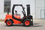 2.5 3 5 ton 4 wd Large ground compact construction rough terrain forklift，off