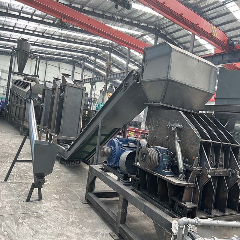 Scrap Copper Cable Crusher and Separator Function 1 Waste Wire Recycling Machine Line