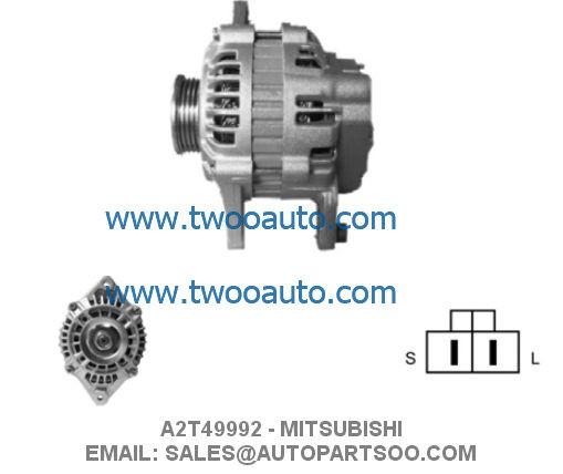 A2T49992 MD102084 Car Generator Alternator Mitsubishi Alternator 12V 75A