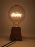LVD Glass Letter Spiral G125 Decorative Filament Bulb