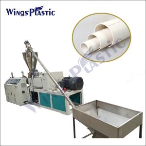 Wholesale Rigid pipe PVC water supply pipe manufacturer machine pvc pipe making machine from china suppliers