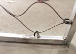 Infill Balustrade Handrail Stainless Steel Cable Mesh Anti Corrosive Anti Rust