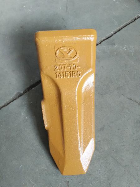 PC300RC Komatsu Excavator Bucket Tooth 207-70-14151 RC Excavator Bucket Tiger