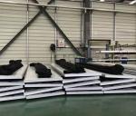 Warehouse Inflatable Dock Shelter Prevents Outdoor Heat Entering Freezing