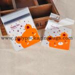 Christmas Santa Claus Moose Snowman Self-Adhesive Biscuits Snack Packaging Bags