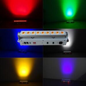 Wholesale 9x18w Uv 6 In1 Led Stage Light Battery Powered Led Par Cans 6CH/10CH from china suppliers