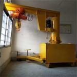 7.5 Ton Pillar Mounted Jib Crane Anti Collision System BZD Type Cantilever Crane