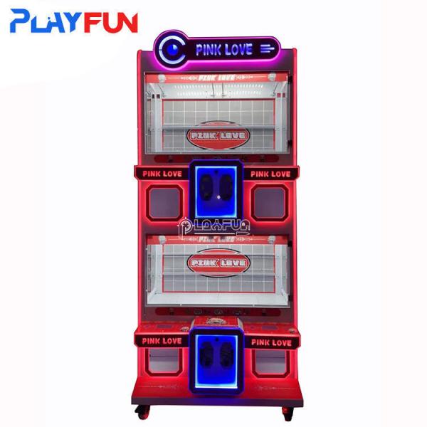 Coin Operated Games Arcade Kids Game Transparent Glass Small 4 Players Mini Claw