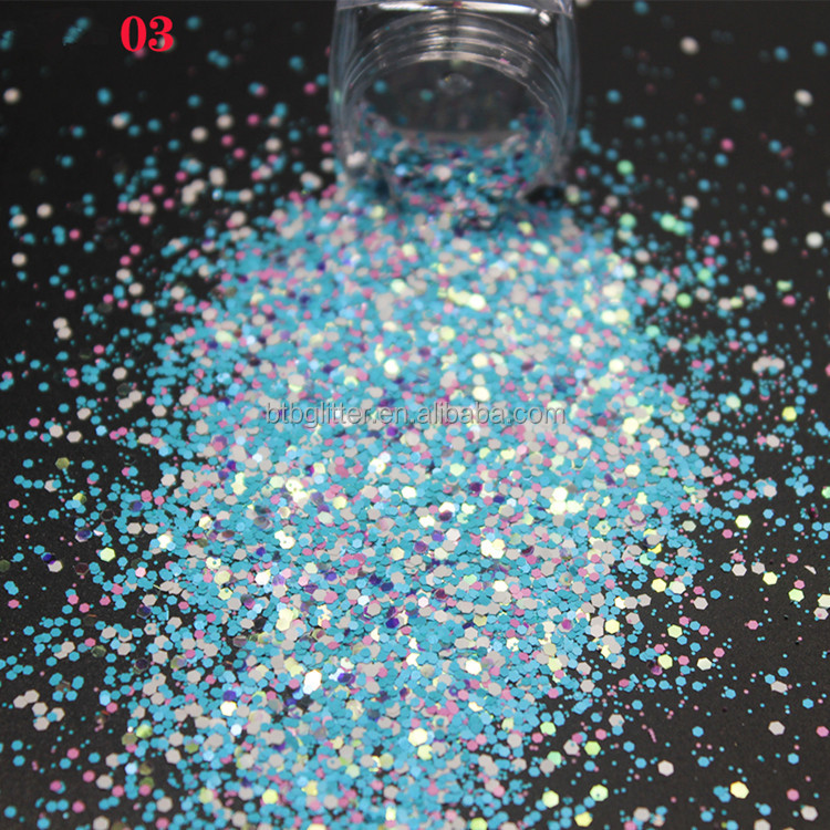 1 Color Print Method Manufacture Spring Nails Glitters Nail Ready for Shipping to Indoor Christmas Decoration