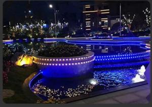 China Customized Bright 3 LED Heads Point Light Outdoor Decoration High Lumen on sale