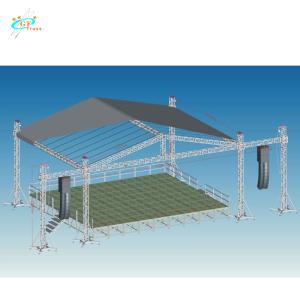 Wholesale Spigot Events Square 8M 520*760mm Aluminum Stage Truss from china suppliers