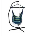 General Outdoor Furniture Durable Solid Steel C-stand Hammock Chair Heavy Duty