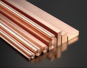 Wholesale Free Cutting Pure Copper Solid Round Bar Rod High Strength Width 10mm-125mm from china suppliers