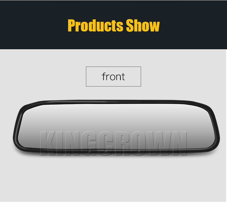 Automatic Rear View Mirror Monitors 4.3 Inch LCD Reversing Aid 2 AV Input