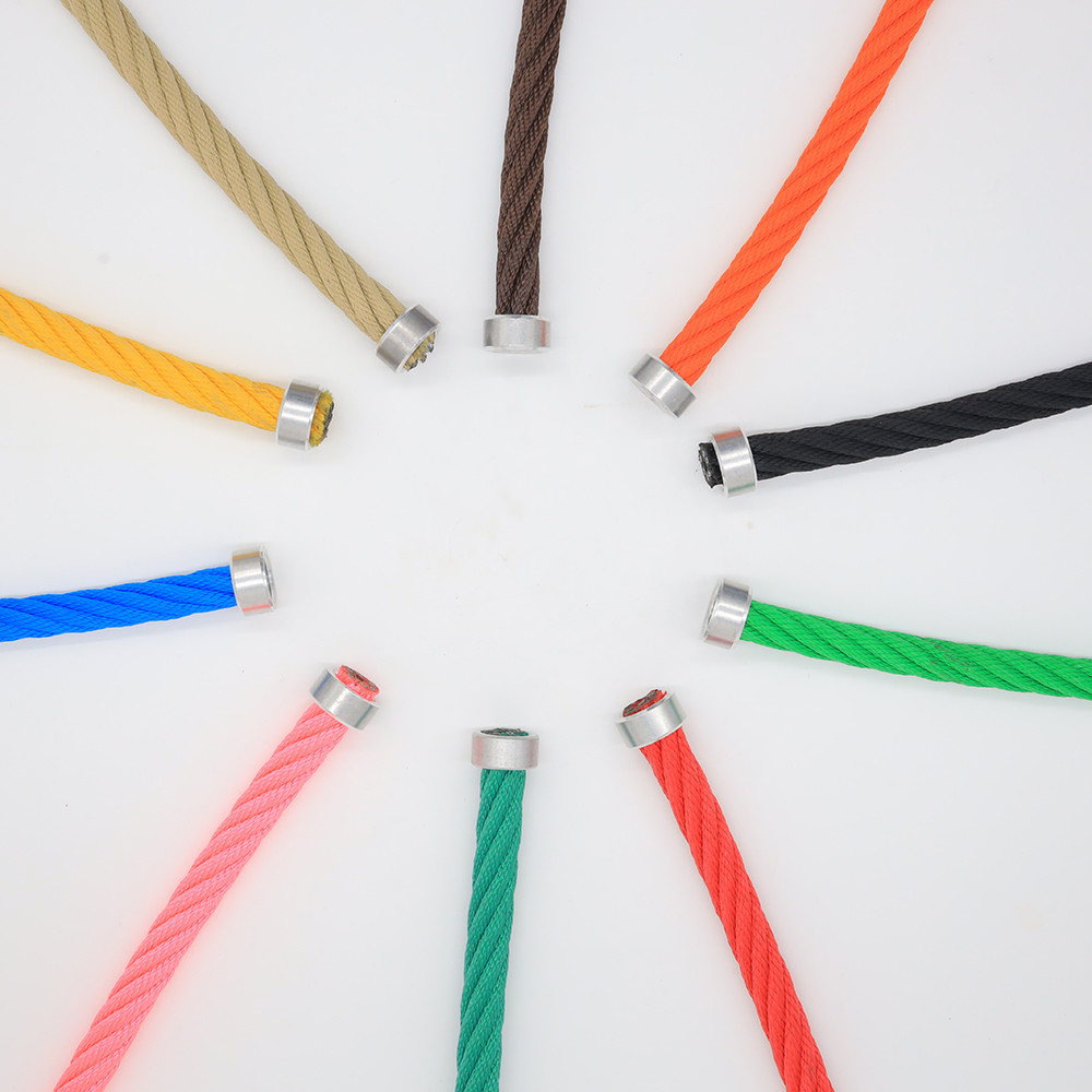 16mm Playground Rope Connector Silver Aluminum Rope Crimp Connectors
