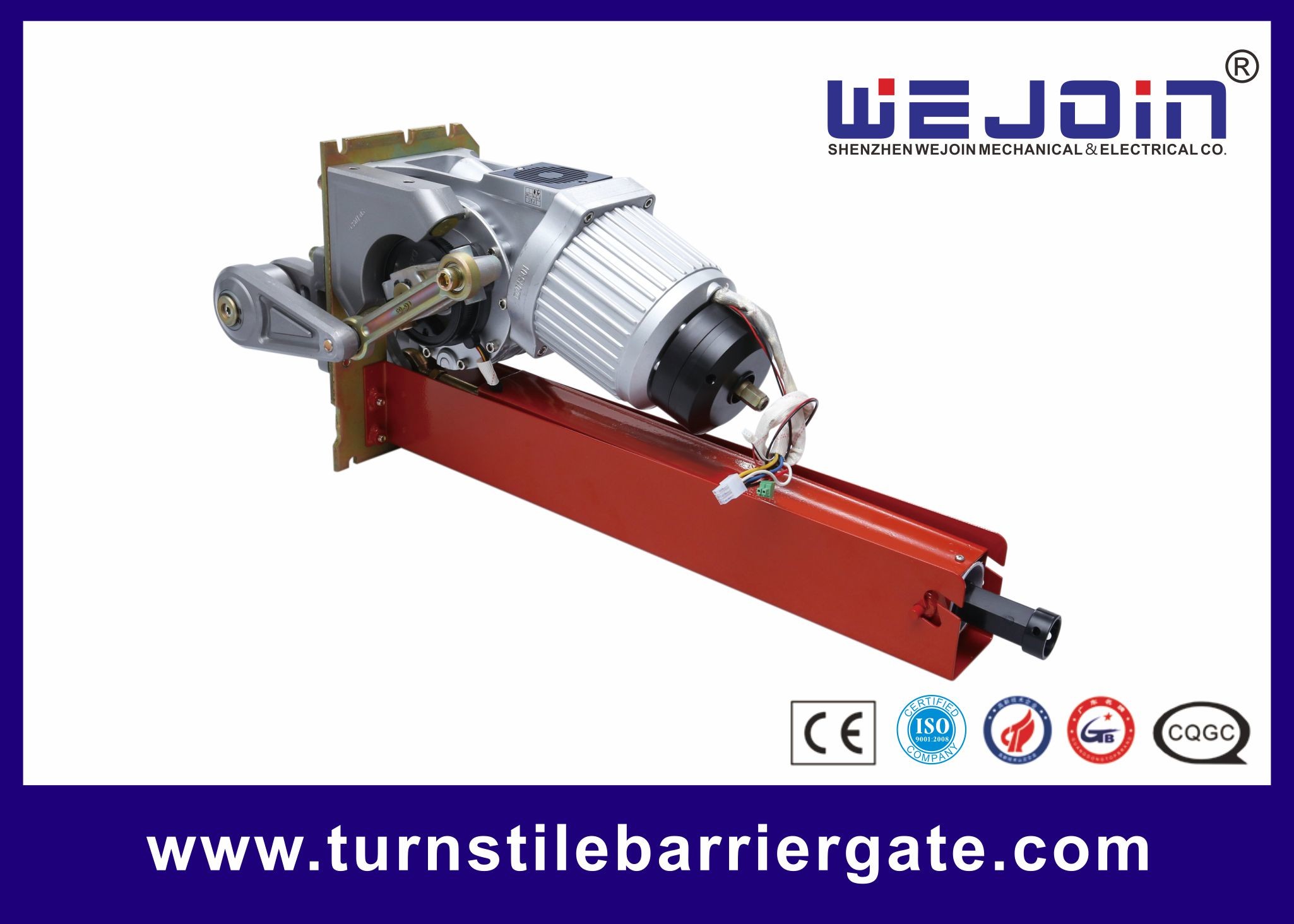 High Performance Vehicle Access Toll Gate / Automatic Gate Barrier 80 W