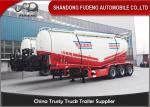 Tri axle tank trailer 60 tons Bulk Cement truck trailer sale V shape