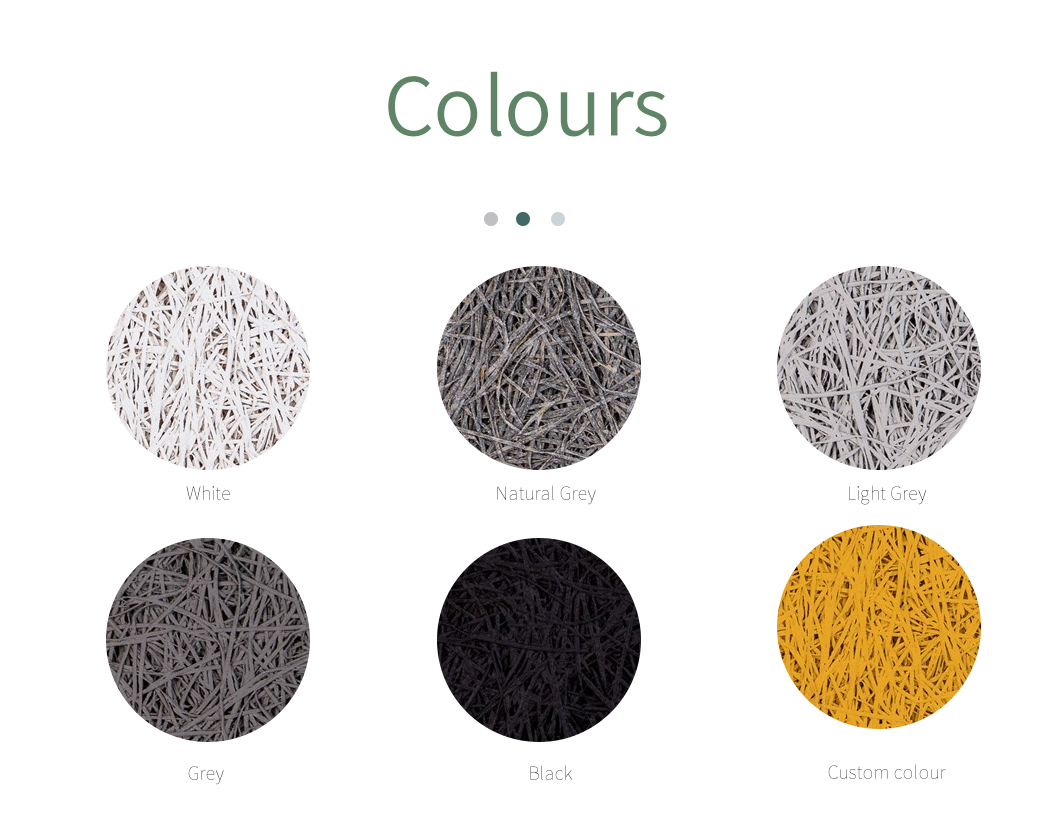Wood Wool Cement Acoustic Panel with Contemporary Design and Density of 600-630kg/M3