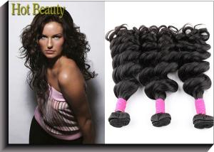 Wholesale Natural Black Virgin Brazilian Human Hair Extensions Big Curl Type from china suppliers