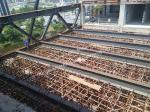 Highway Railway Steel Girder Bridge Arched Shape Truss Fabrication Through Plate