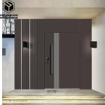 Decorative Copper Door Wall Mounted Aluminum Copper Garden Gate