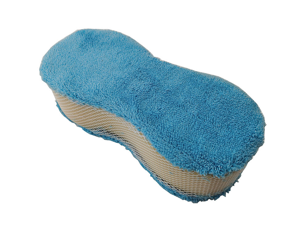 450gsm Microfiber Applicator Sponge Pads For Car All Purposed Dish Cleaning For Kitchen