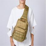 Tactical Shoulder Sling Bag Small Outdoor Chest Pack For Men Traveling, Trekking