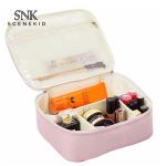 Wholesale Waterproof Large Capacity Cosmetics Makeup Bag With Dividers