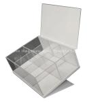 250mm Length 220mm Width Clear Acrylic Storage Box ,Clear Acrylic Jewelry Box