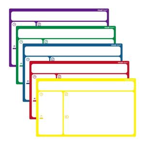 Wholesale Dry Erase Magnetic Whiteboard Sticker Kanban Board Cards Custom Design from china suppliers