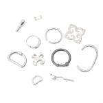 Precision Powder Bidirectional Metal Injection Molding Parts Carbide Belt Buckle