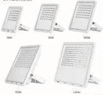 Outdoor 50W 100W 150W die casting aluminum SMD led solar flood solar panel lamp
