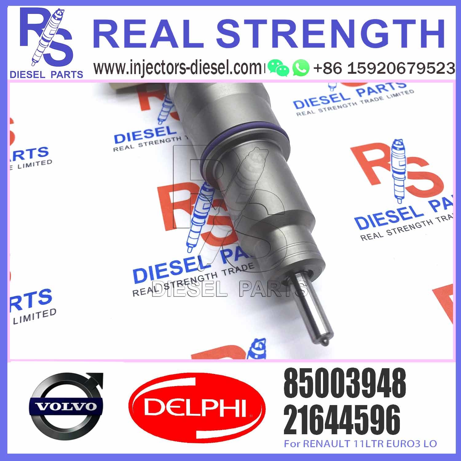 21451295 85013152, 85003656 New Diesel Fuel Injector For VOL-VO TRUCK MD13 US07 E3.3, 21451295 BEBE4F09001