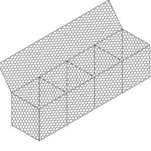Wholesale High Quality Anti-corrosion Retaining Walls Stone Baskets Weave Gabion Box Plastic Gabion Basket For Sale from china suppliers