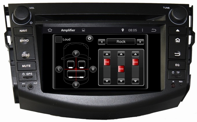 Ouchuangbo Auto Radio Stereo DVD Player for Toyota RAV4 2006-2012 Android 4.4 3G Wifi Bluetooth Audio System OCB-7015D