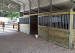 Modern Single Horse Stall Panels Strong Bamboo Board / Plank Construction