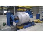 PLC Steel Cut Length Line 600 - 1250mm Coil Weight 10 - 20T Coil OD 1200mm
