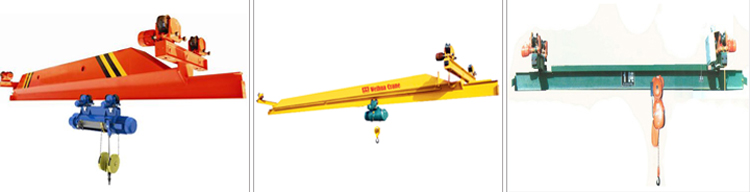 Single Beam Inversion Hanging Overhead Crane 30m Lifting