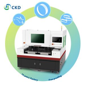 Wholesale Tempered Glass Laser Cutting Machine Price Ultra-clear Glass Single Cut ≤19mm from china suppliers