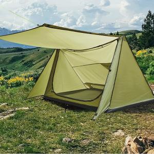 Wholesale Outdoor Shelter Tent Lightweight Professional Mountaineering 1 Person Trekking Pole Tent from china suppliers
